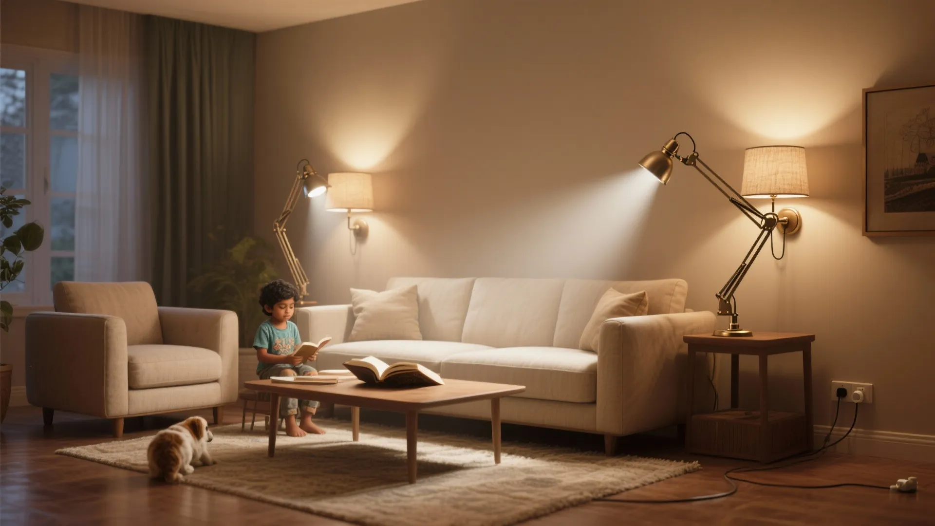 Swing-Arm Reading Sconces