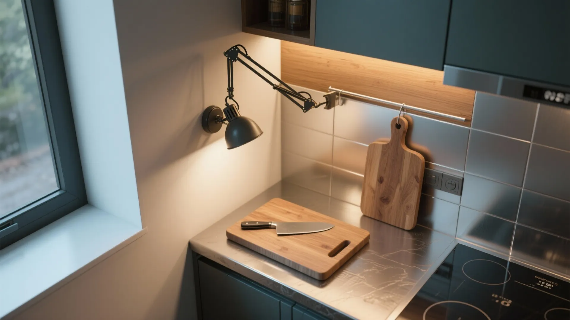 3. Adjustable Arm Fixtures for Task and Mood