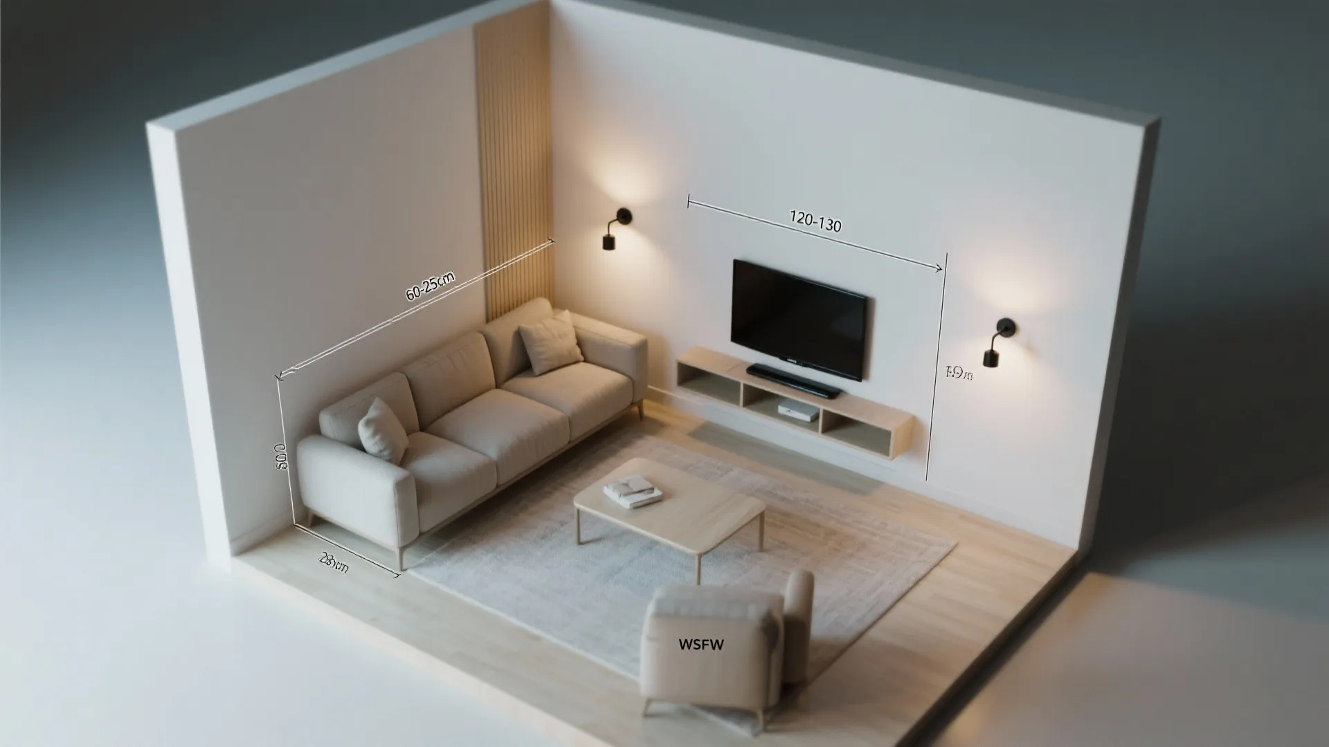 2) Swing-arm sconces for flexible reading and layering