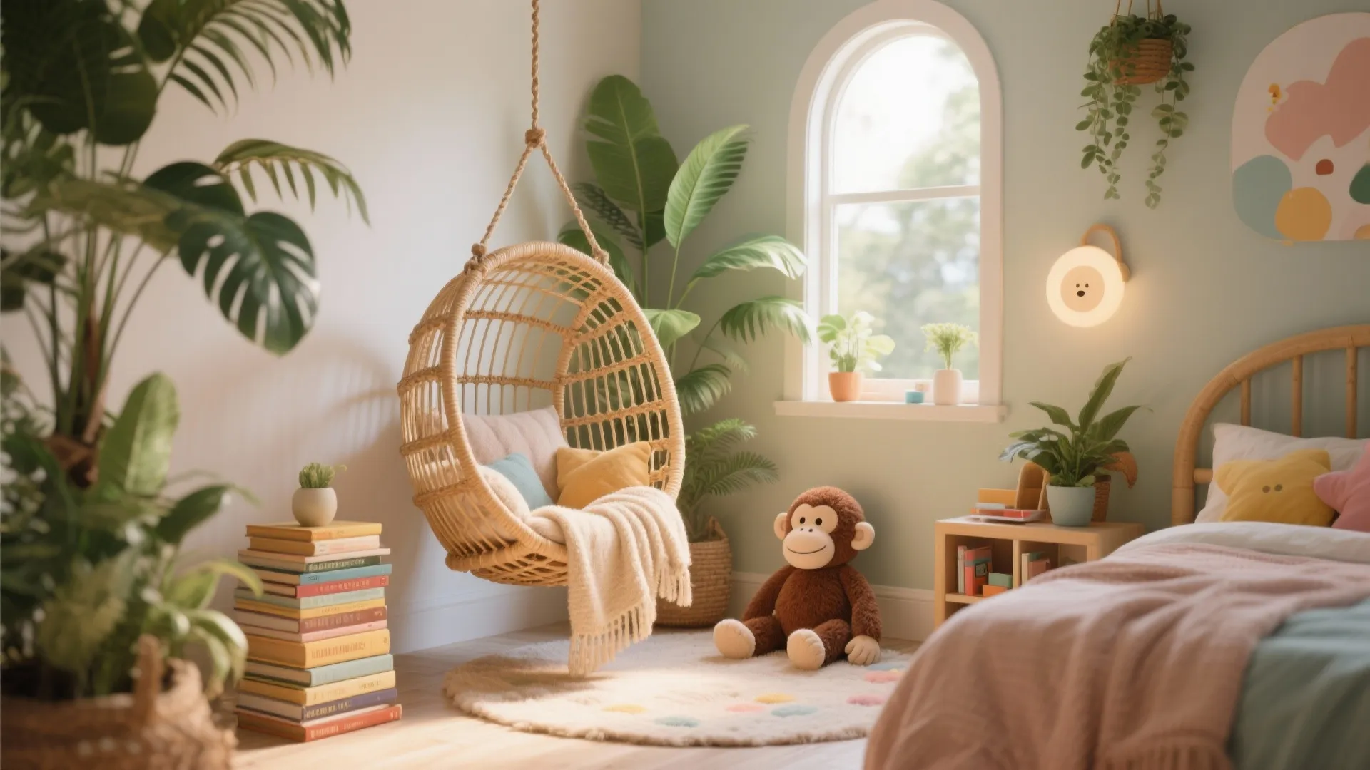 4. Swing Chair Corner