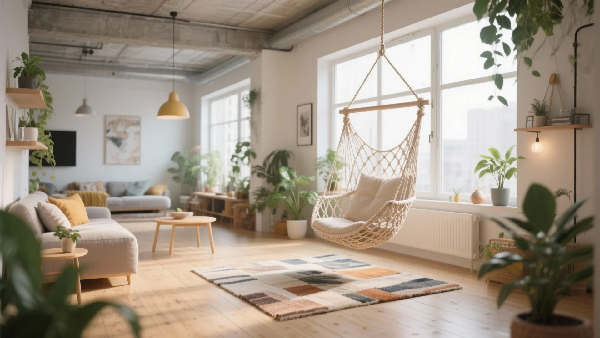 4. Hammock or Swing Chair