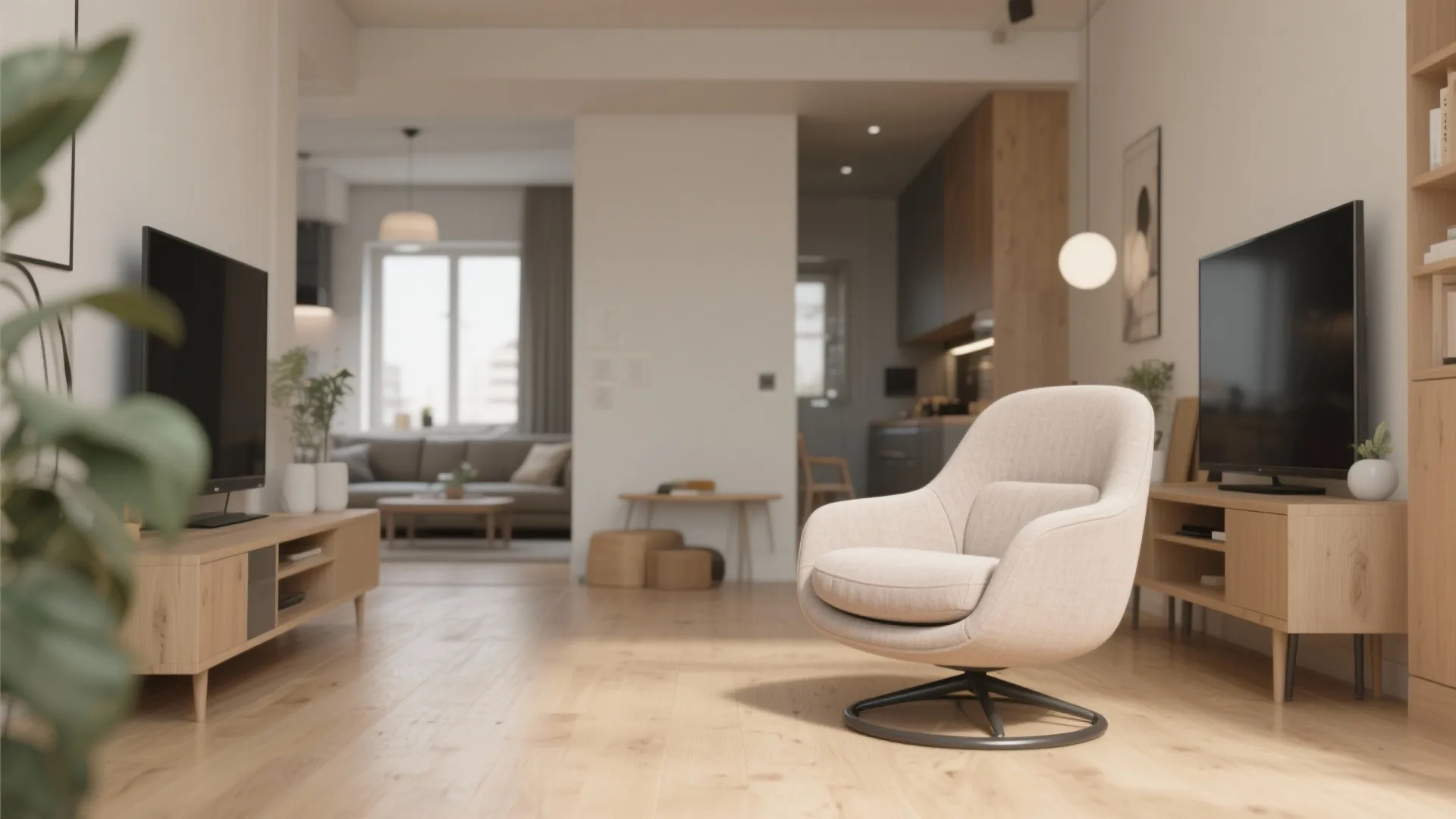 3. Swivel Accent Chairs