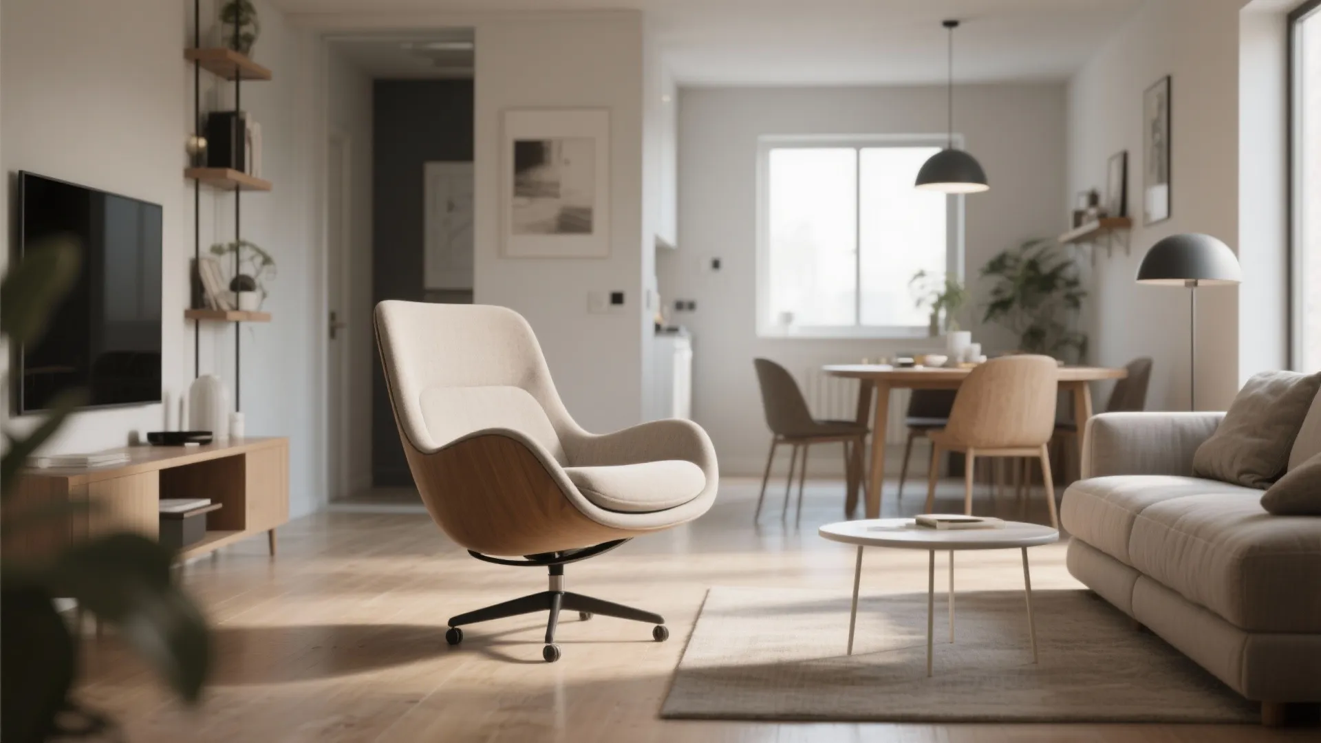 3. Swivel Accent Chairs