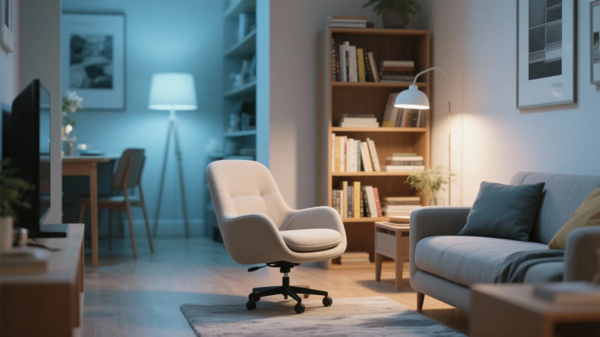 2. Swivel Chair for Flexible Layouts