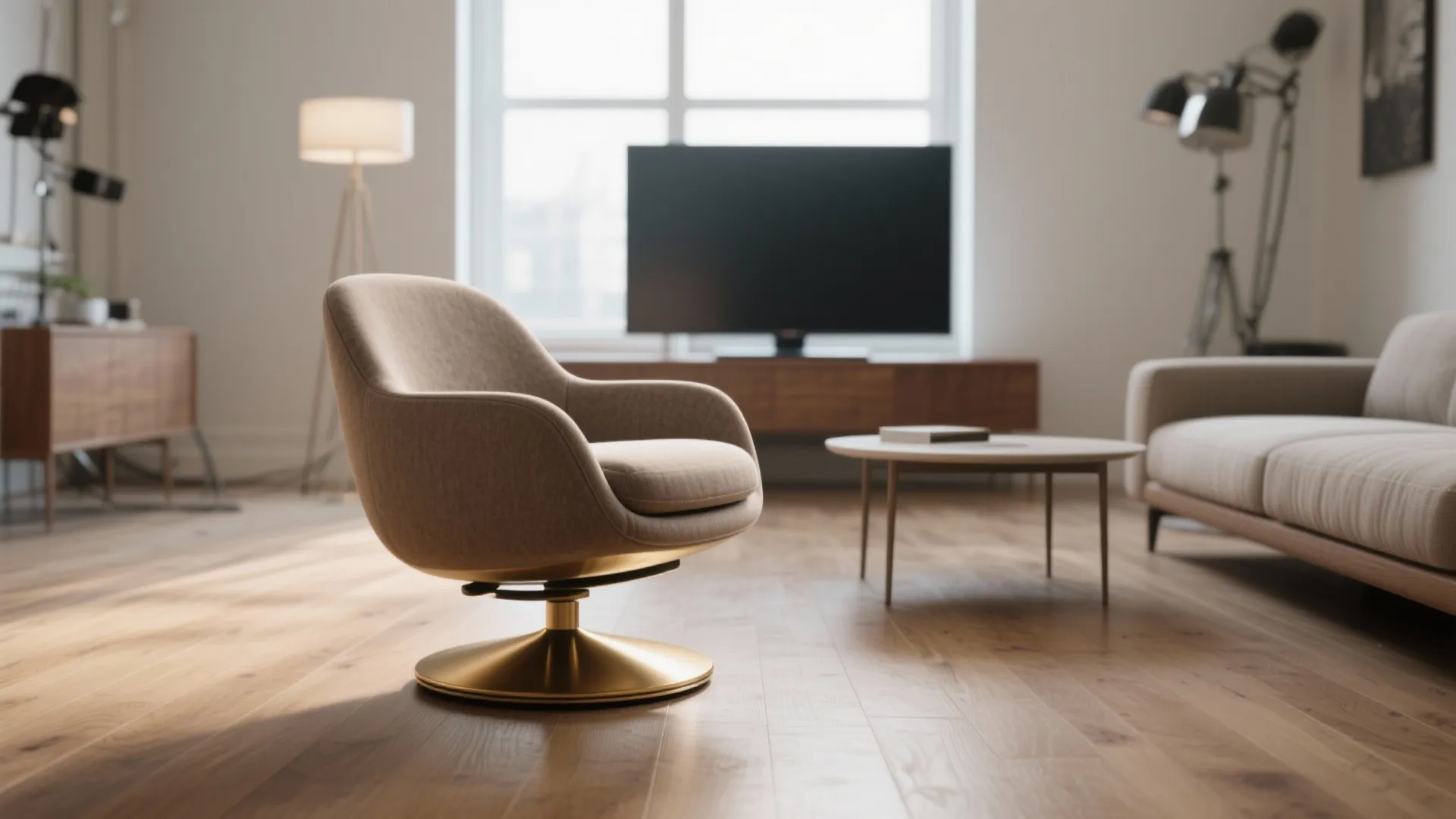 2. Swivel occasional chair