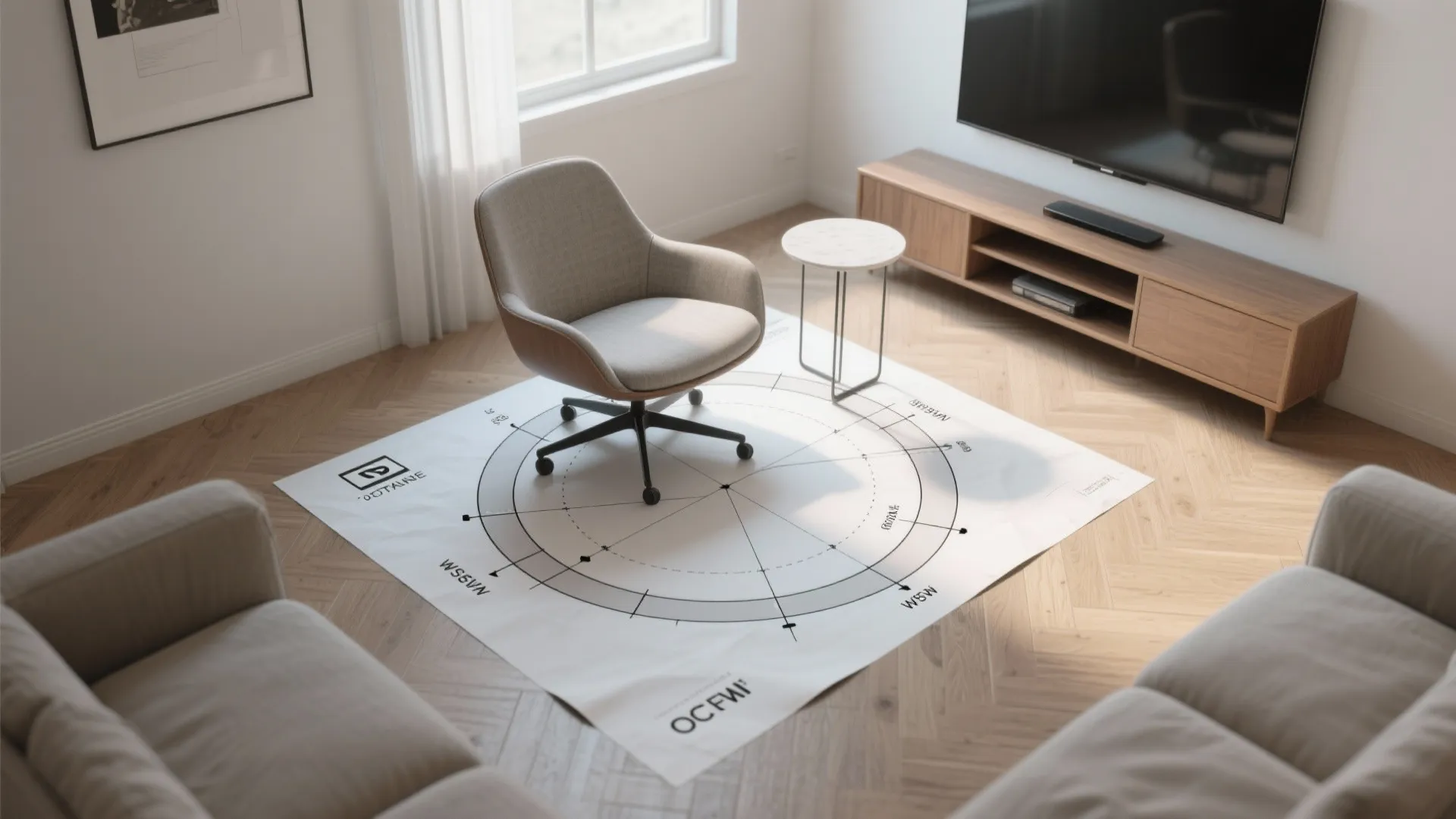 5. Plan the swivel radius and orientation