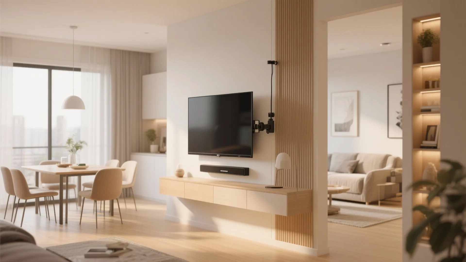 5. Swivel Wall Mount for Flexible Viewing