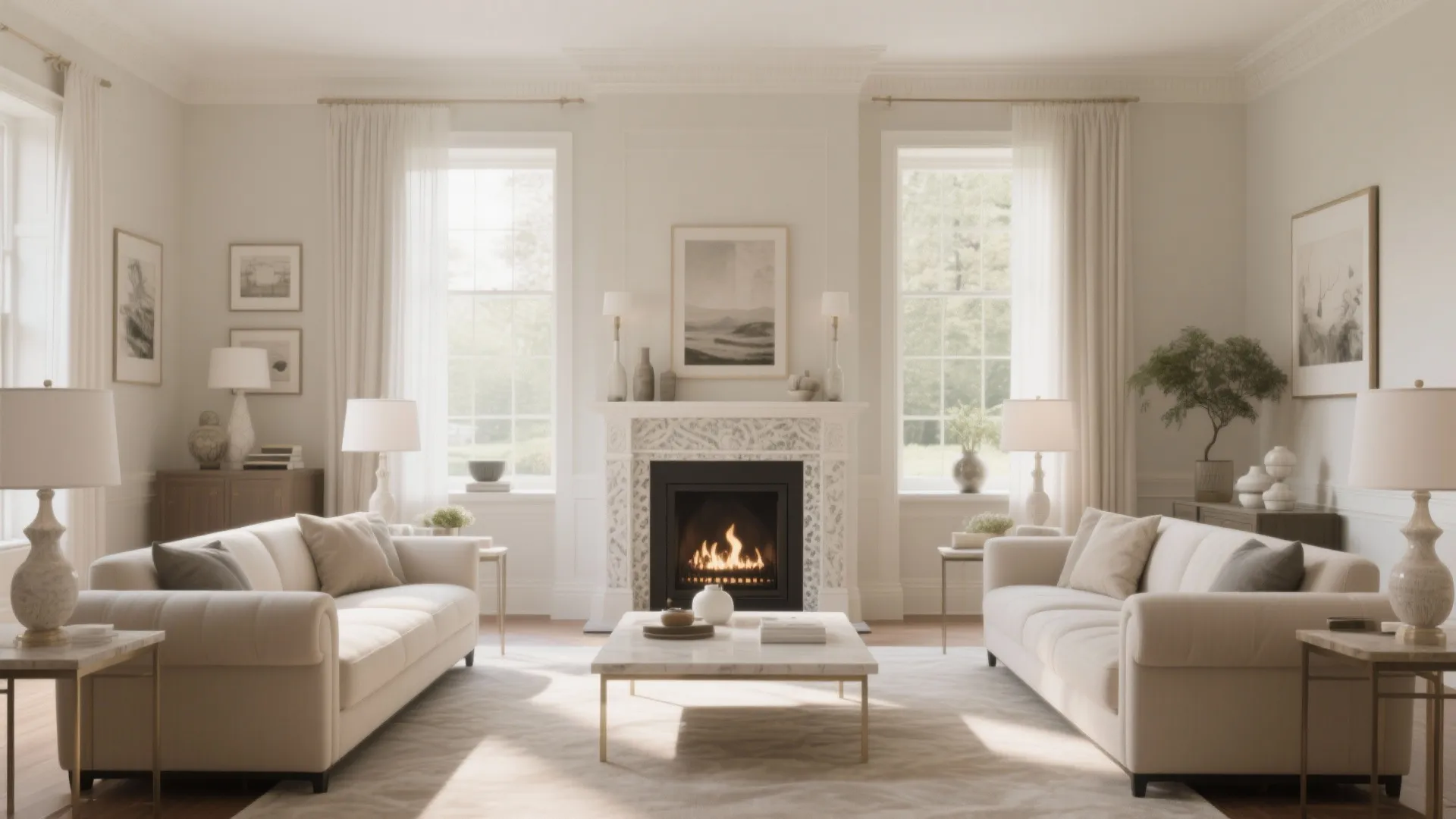 2. Symmetry to Create Calm