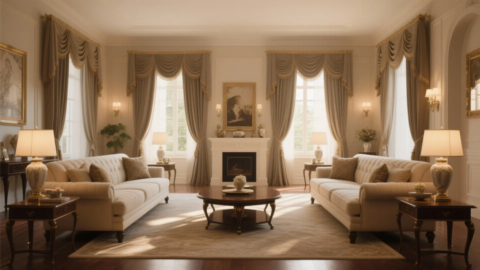 4. Symmetrical Layout for Formality