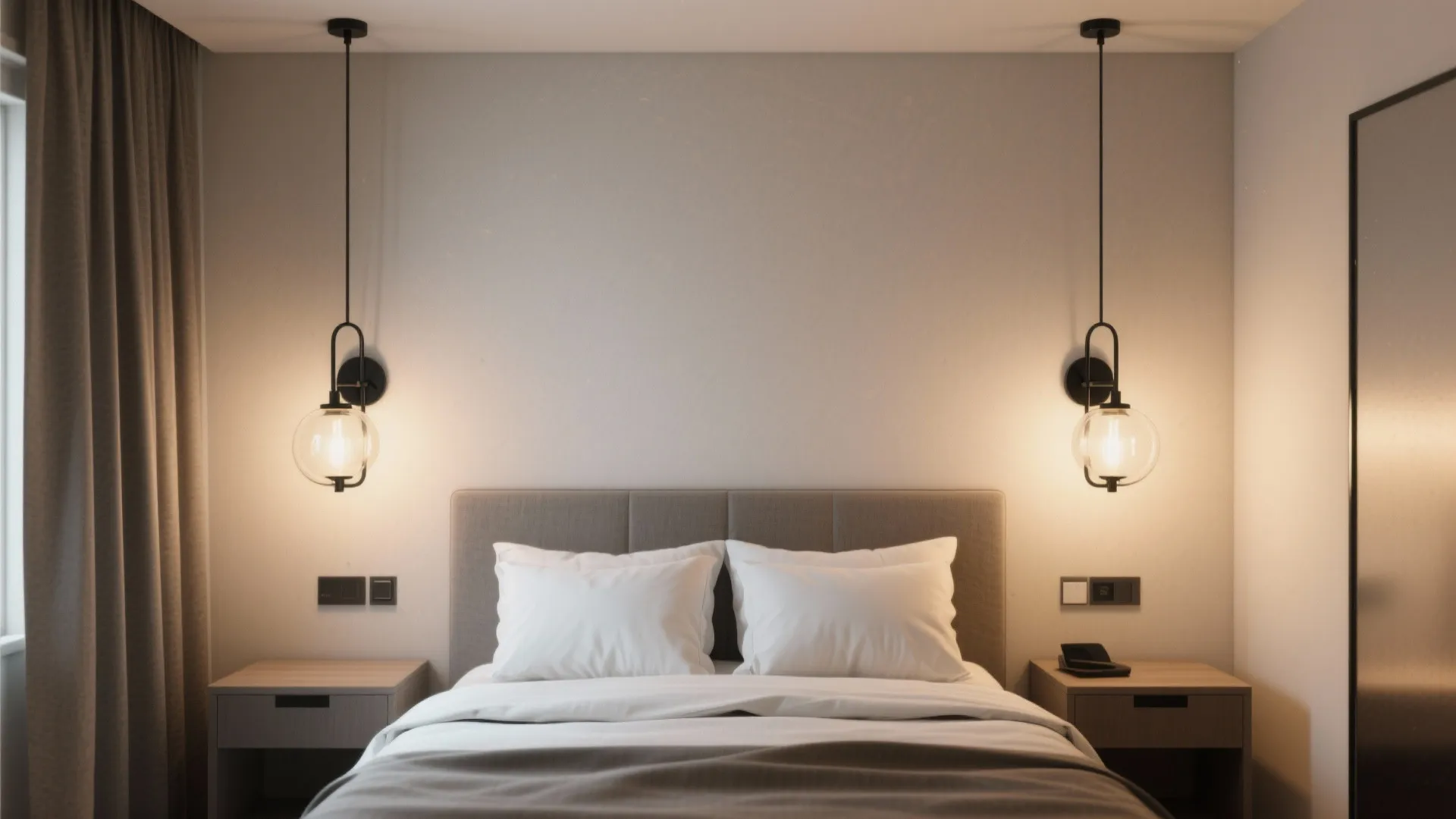 2. Symmetrical Pairing Above a Sofa or Bed