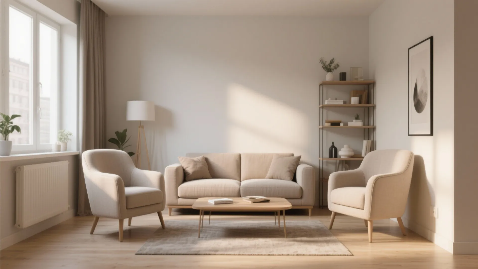 3. Symmetrical Seating Layout