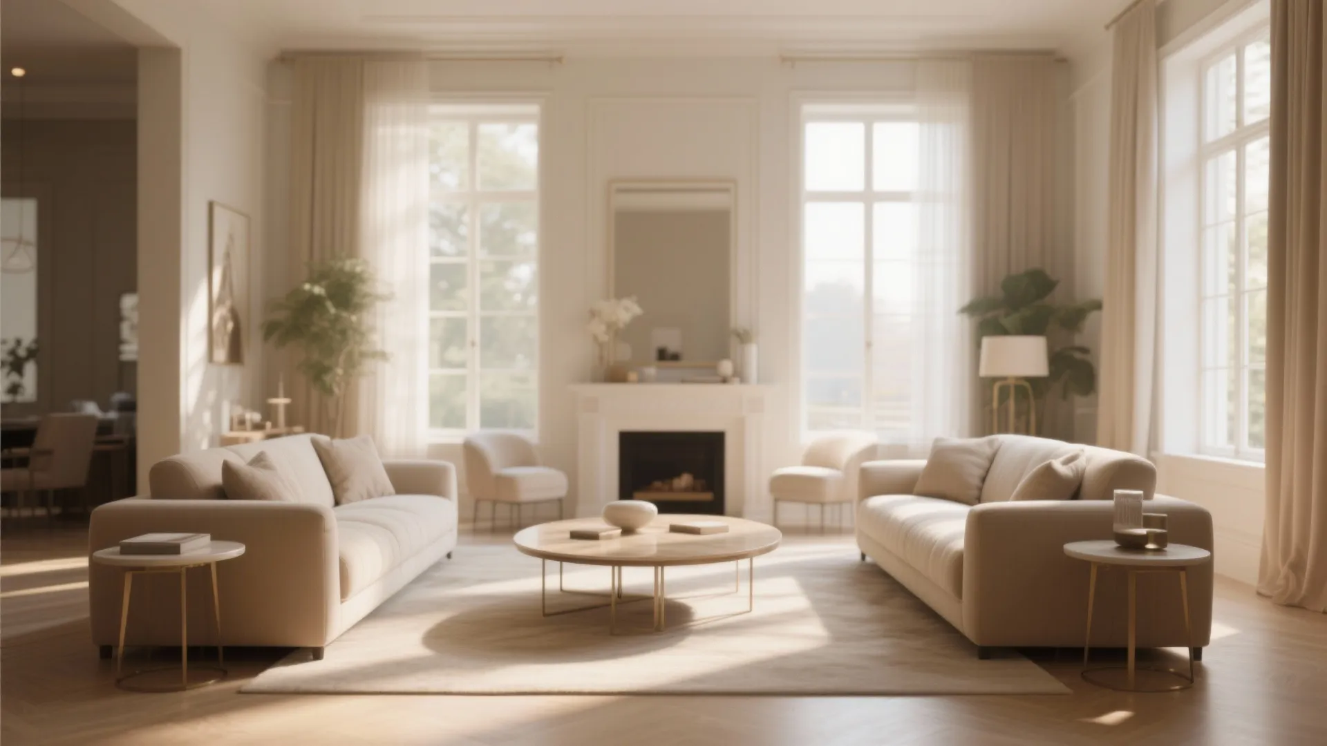 2. Symmetrical Seating Arrangement