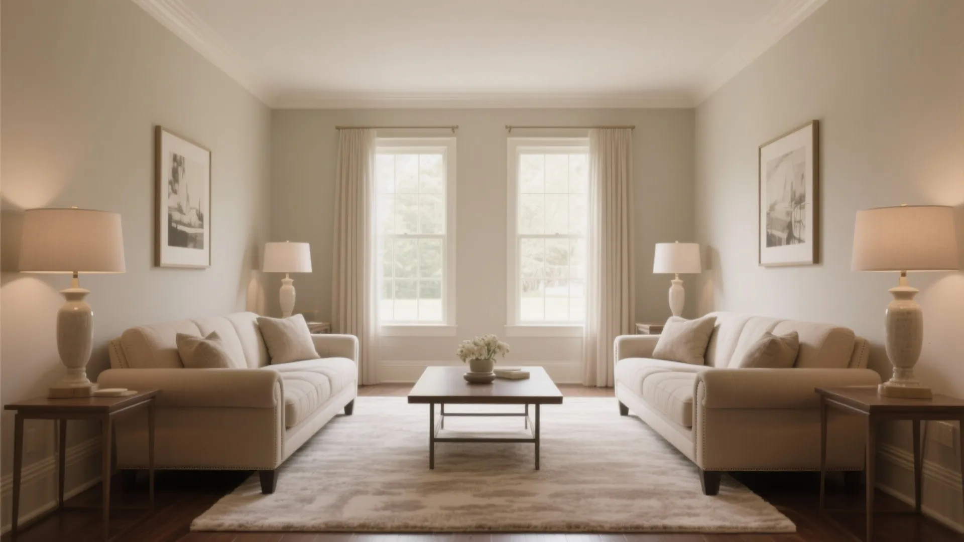 2. Symmetrical Seating for Balance