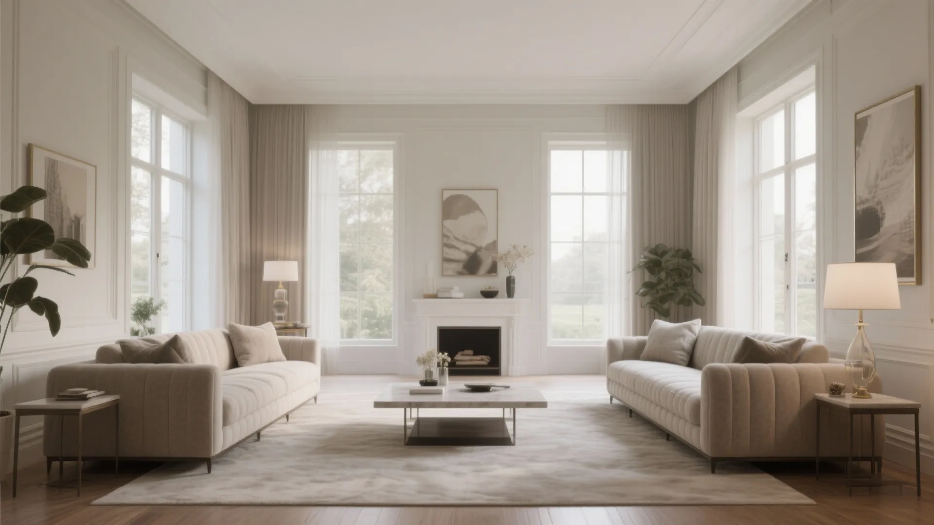 Symmetrical Seating Arrangement