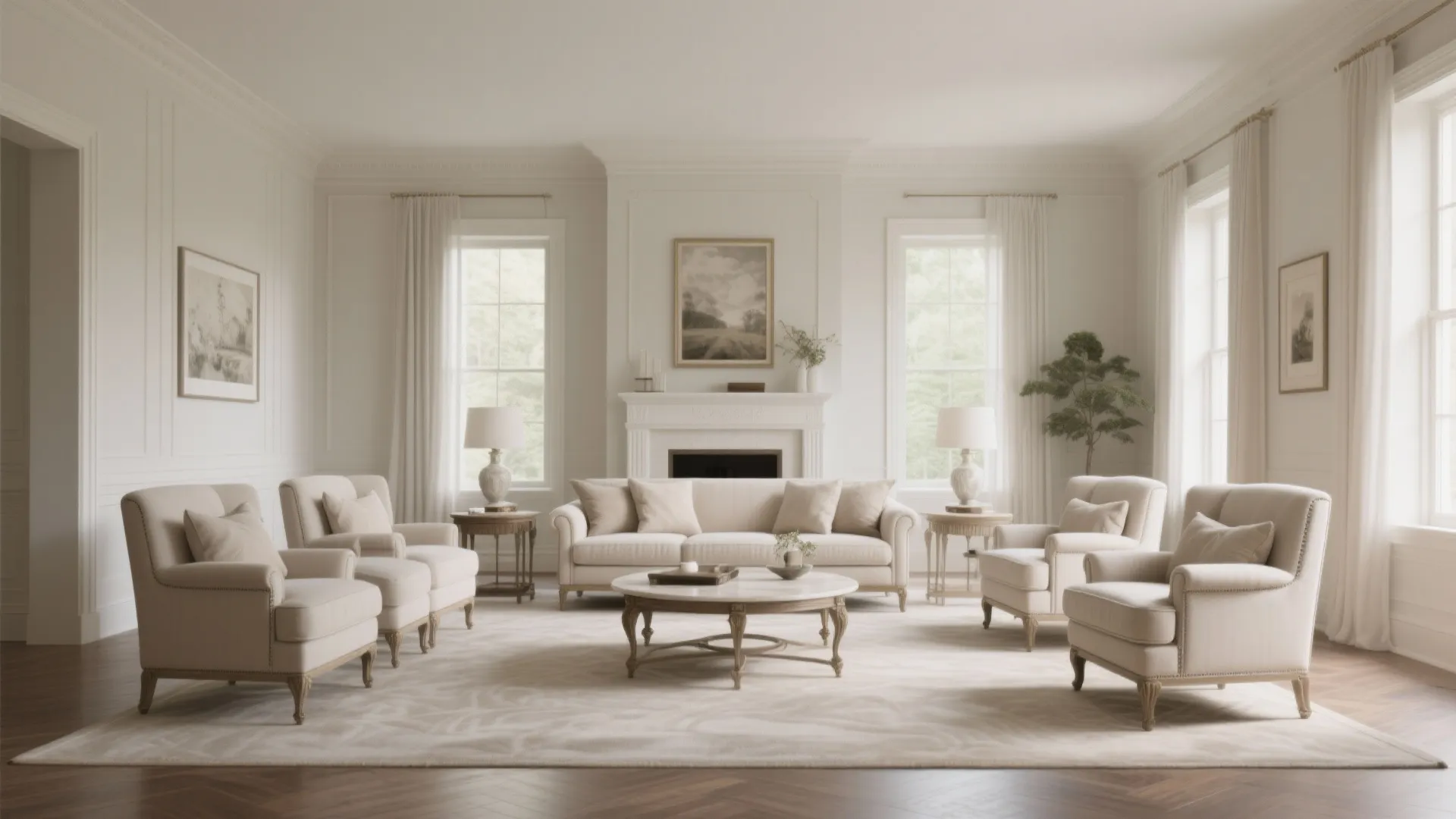 2. Symmetrical Seating Plan