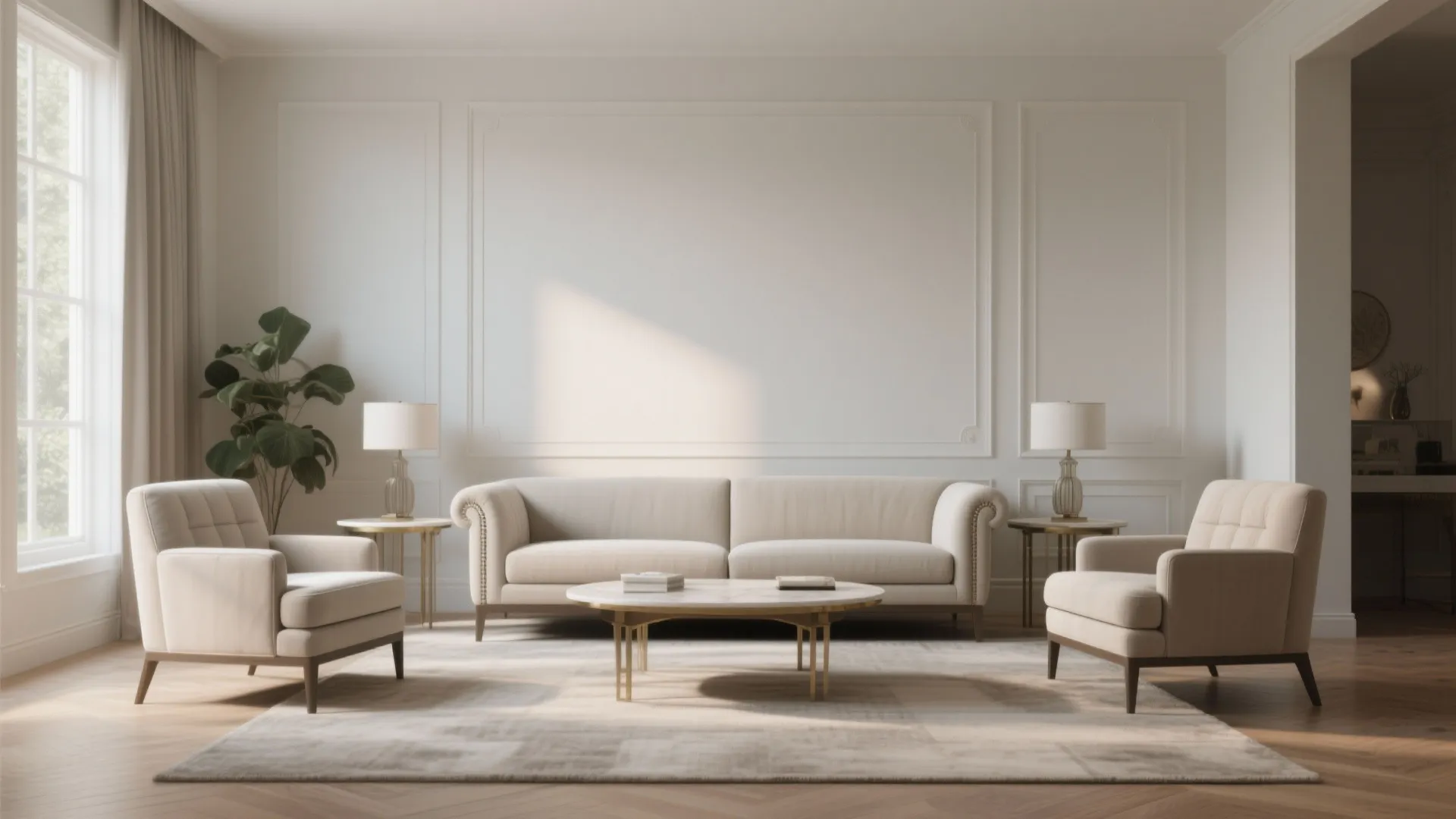 8. Symmetrical Seating Arrangement