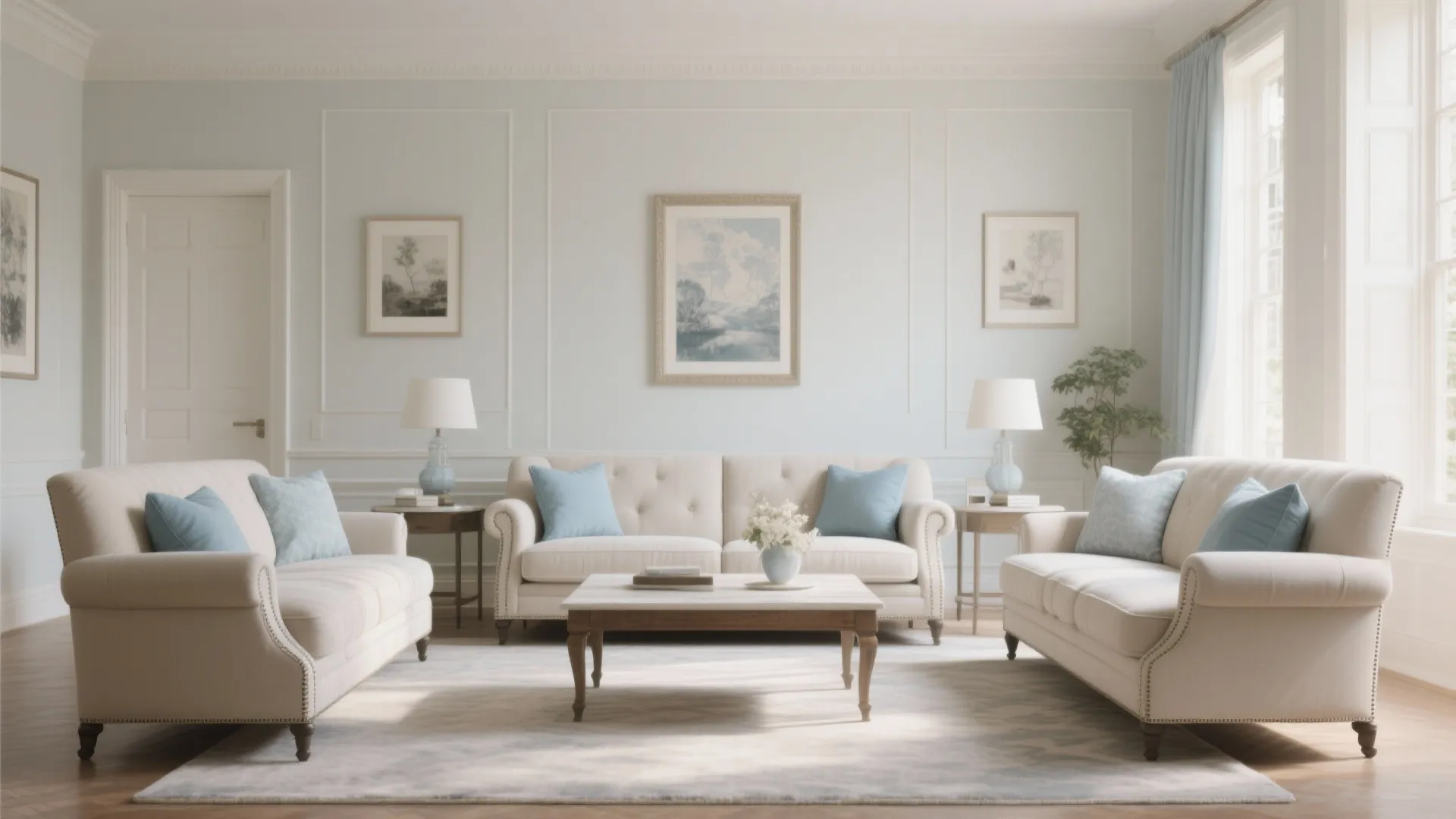 2. Symmetrical Seating Layout