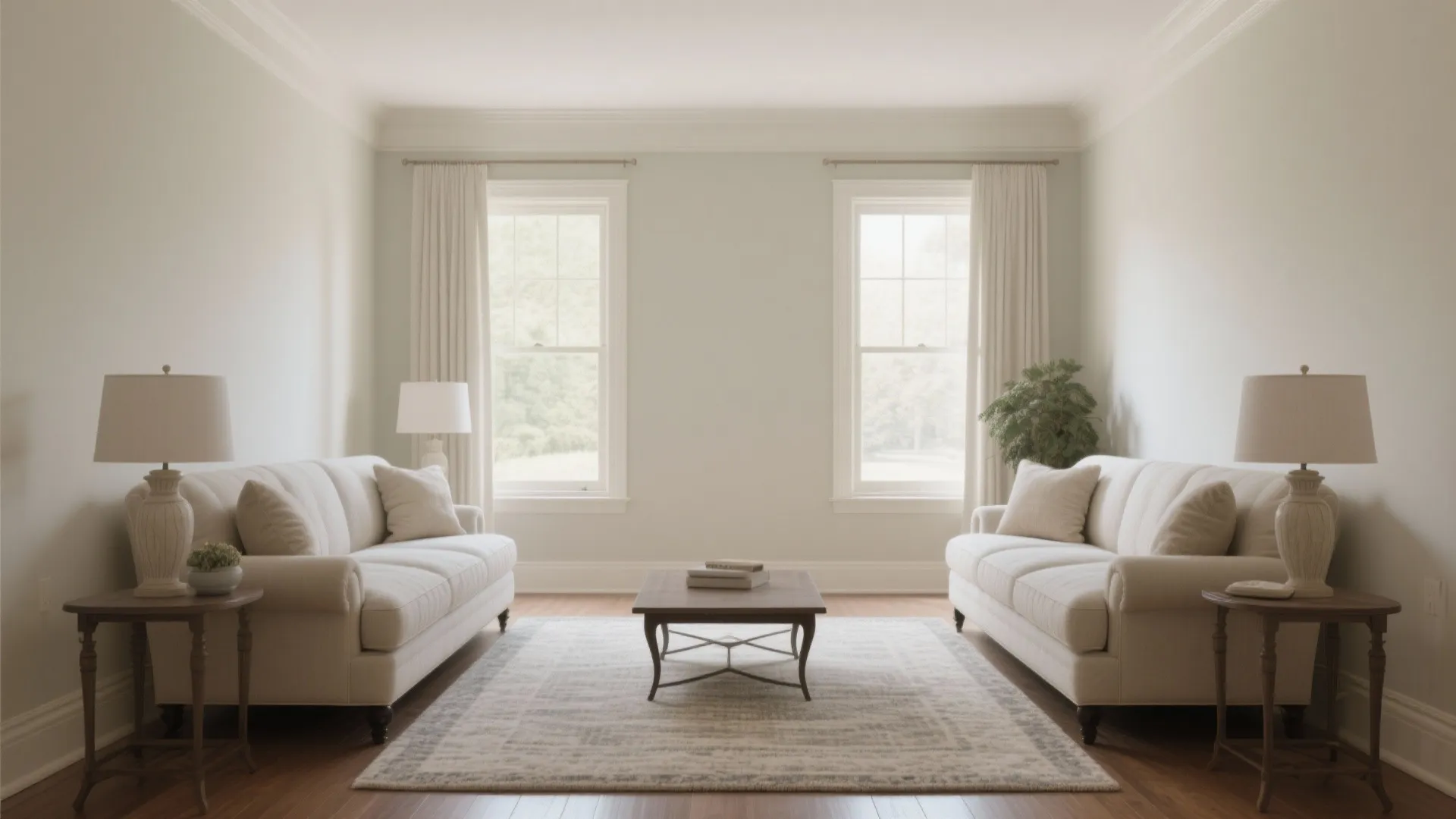 4. Symmetrical Sofa Facing