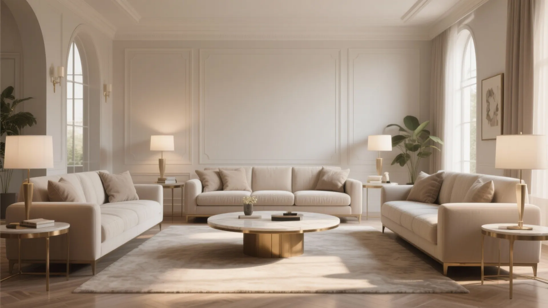 3. Symmetrical Seating