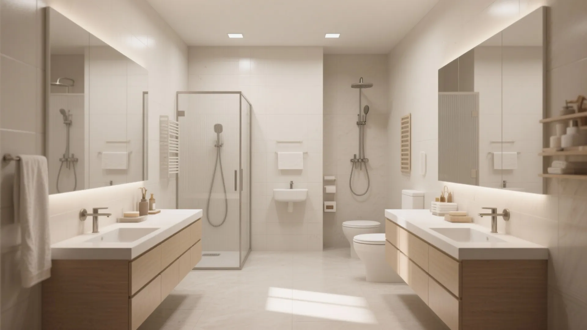 1. Symmetrical Spa Vibes