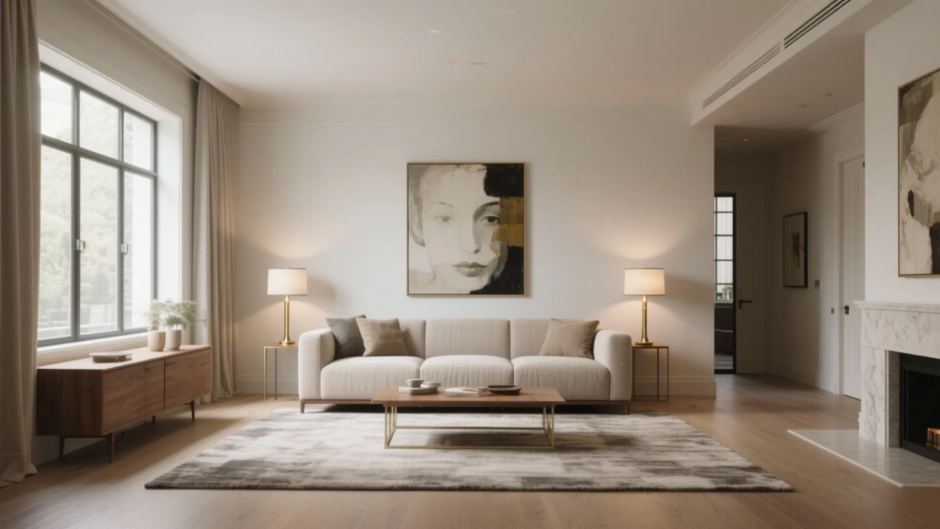 Symmetry, Axial Views, and Subtle Zoning