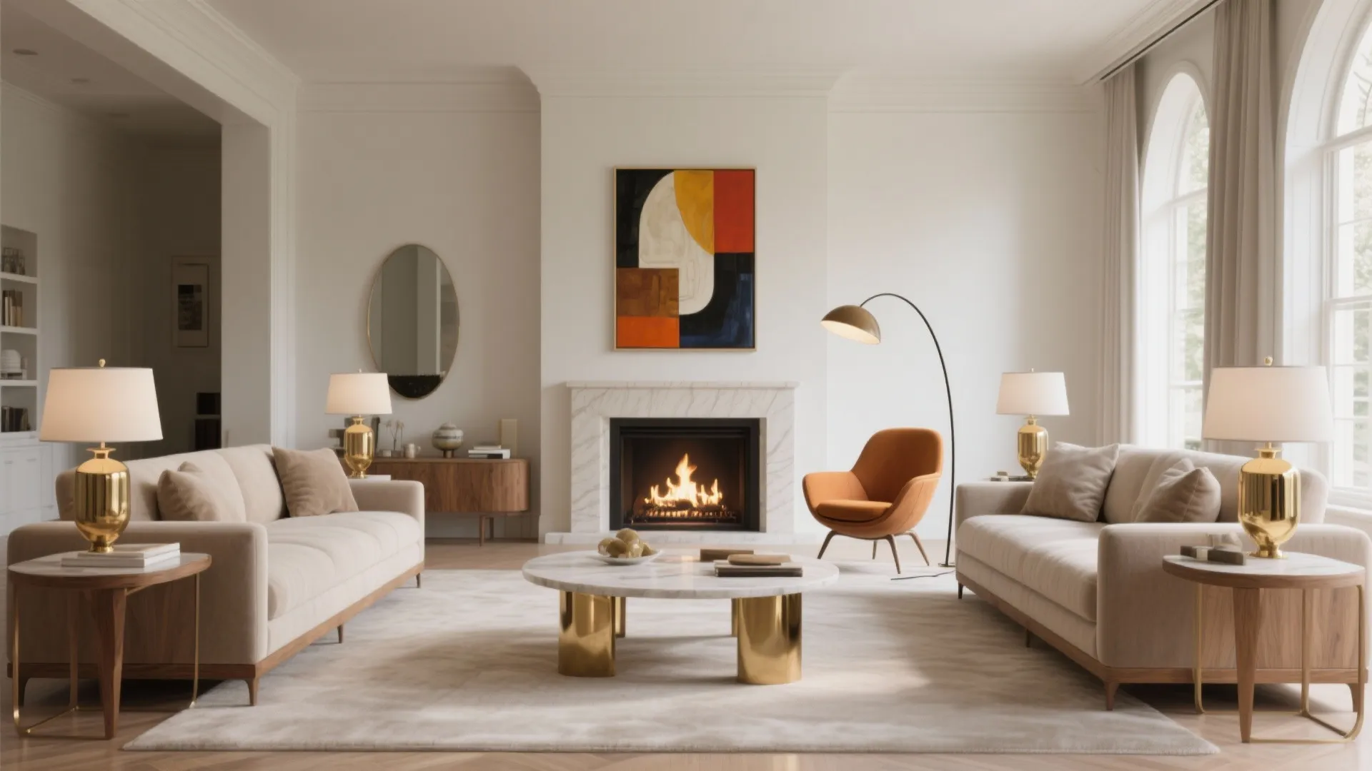 4) Use symmetry, then break it with one bold move