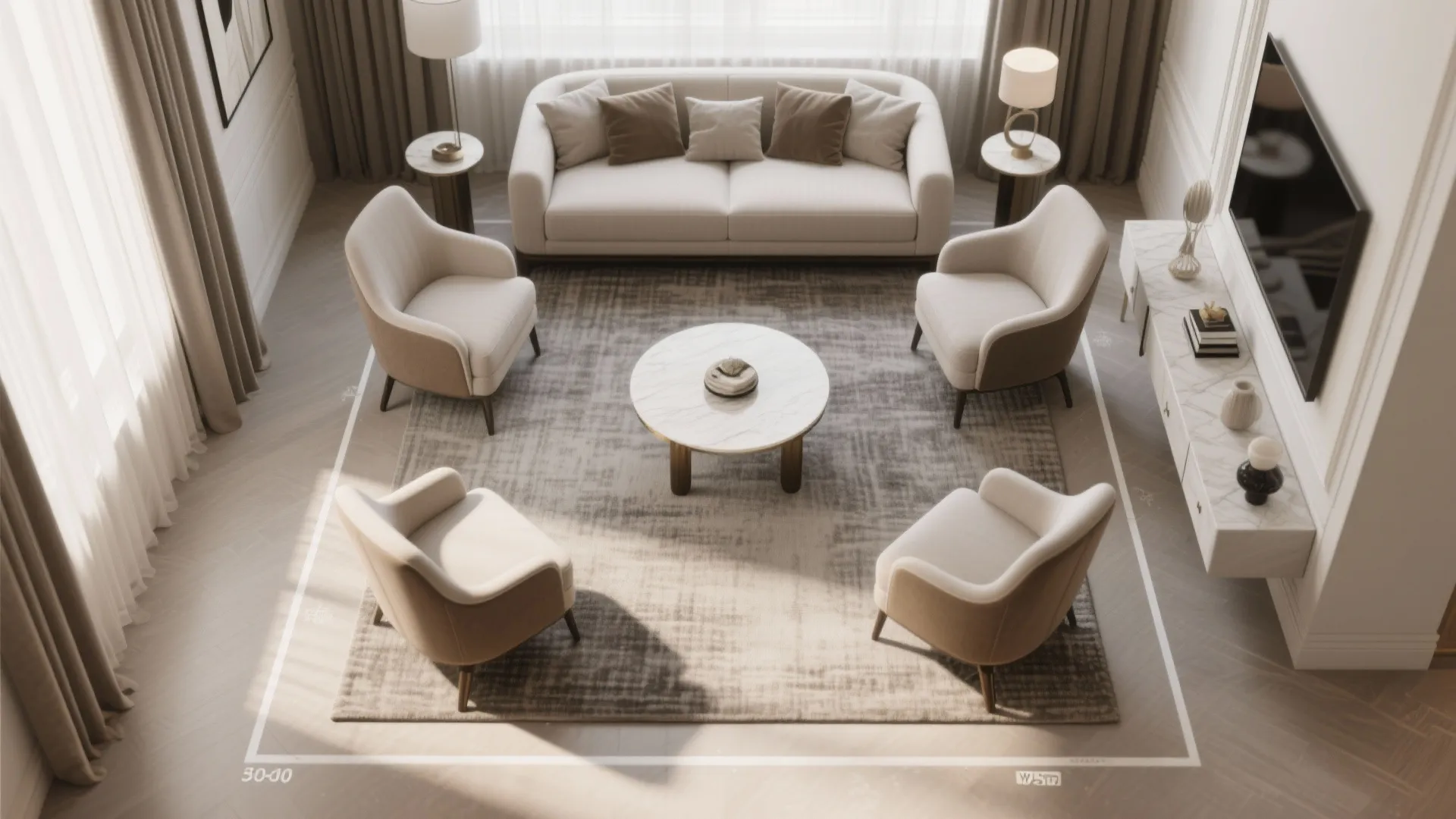 Symmetry, Flow, and Comfort—Especially in Small Rooms