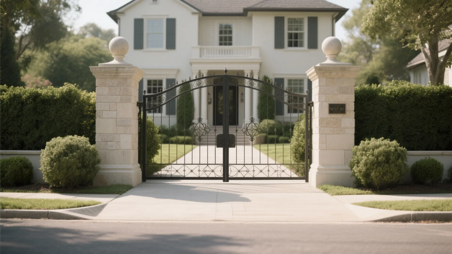 Symmetrical Gateways with Classical Motifs