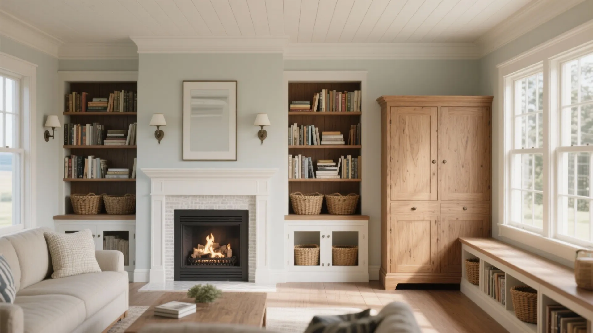 2) Symmetry-lite with built-in nooks