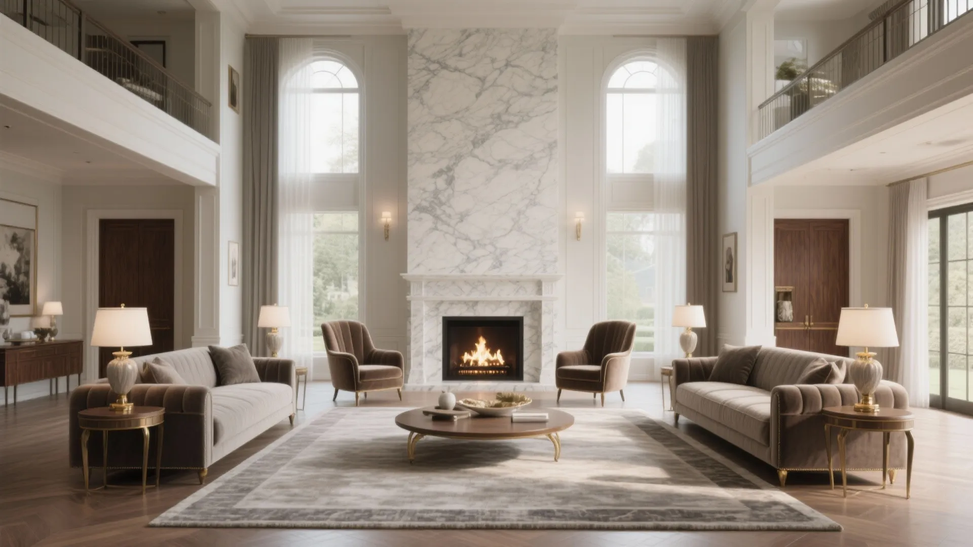 Grand Symmetry, Centerlines, and Sublime Scale