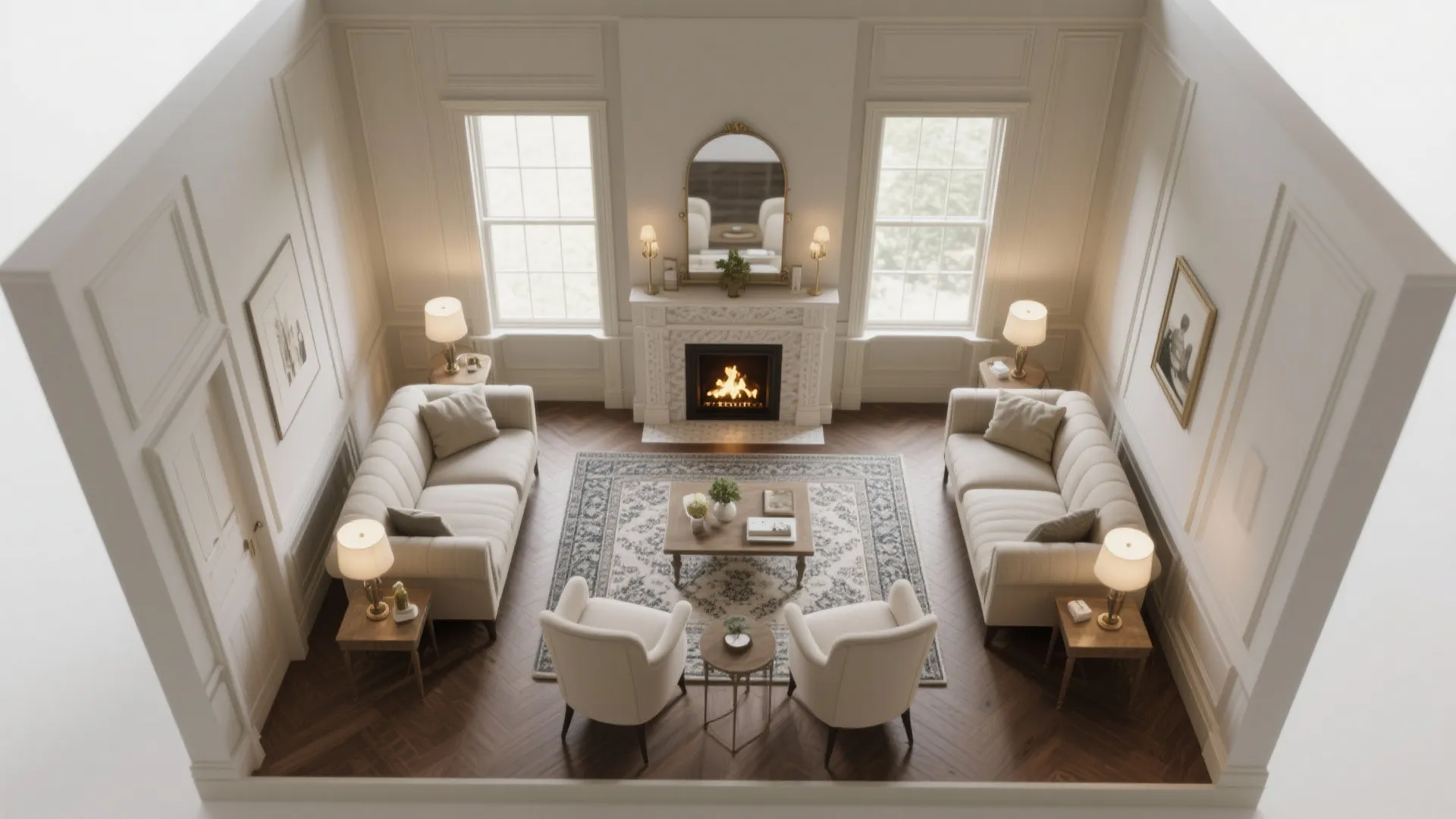 Symmetry, Scale, and Grand Focal Points