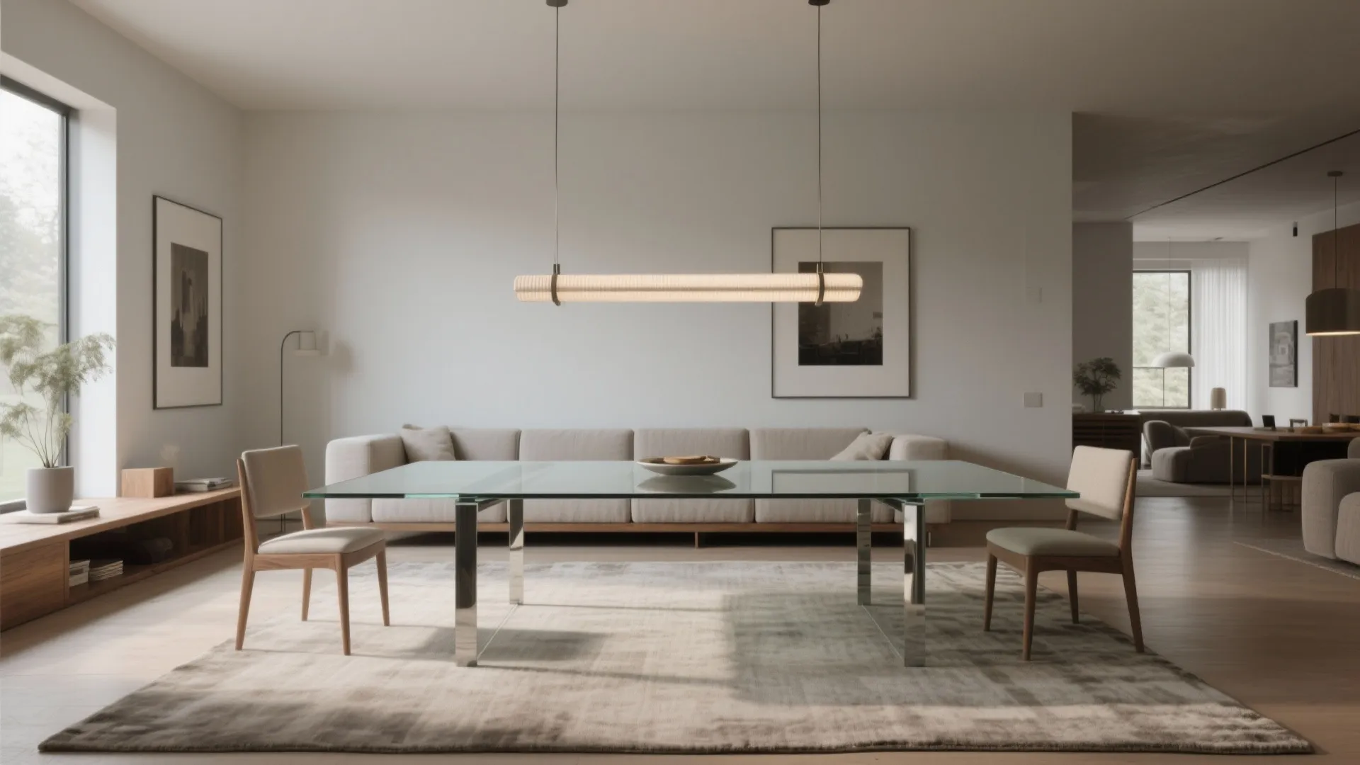 1. Let the table be the room’s anchor