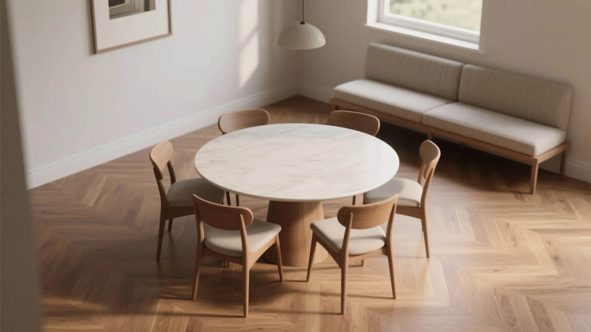 1. Choose the right round table diameter