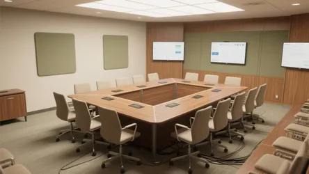 5 Meeting Hall Table Design Ideas That Truly Work