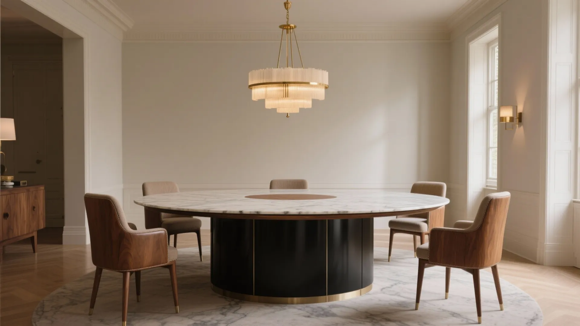 A statement table sized to your room