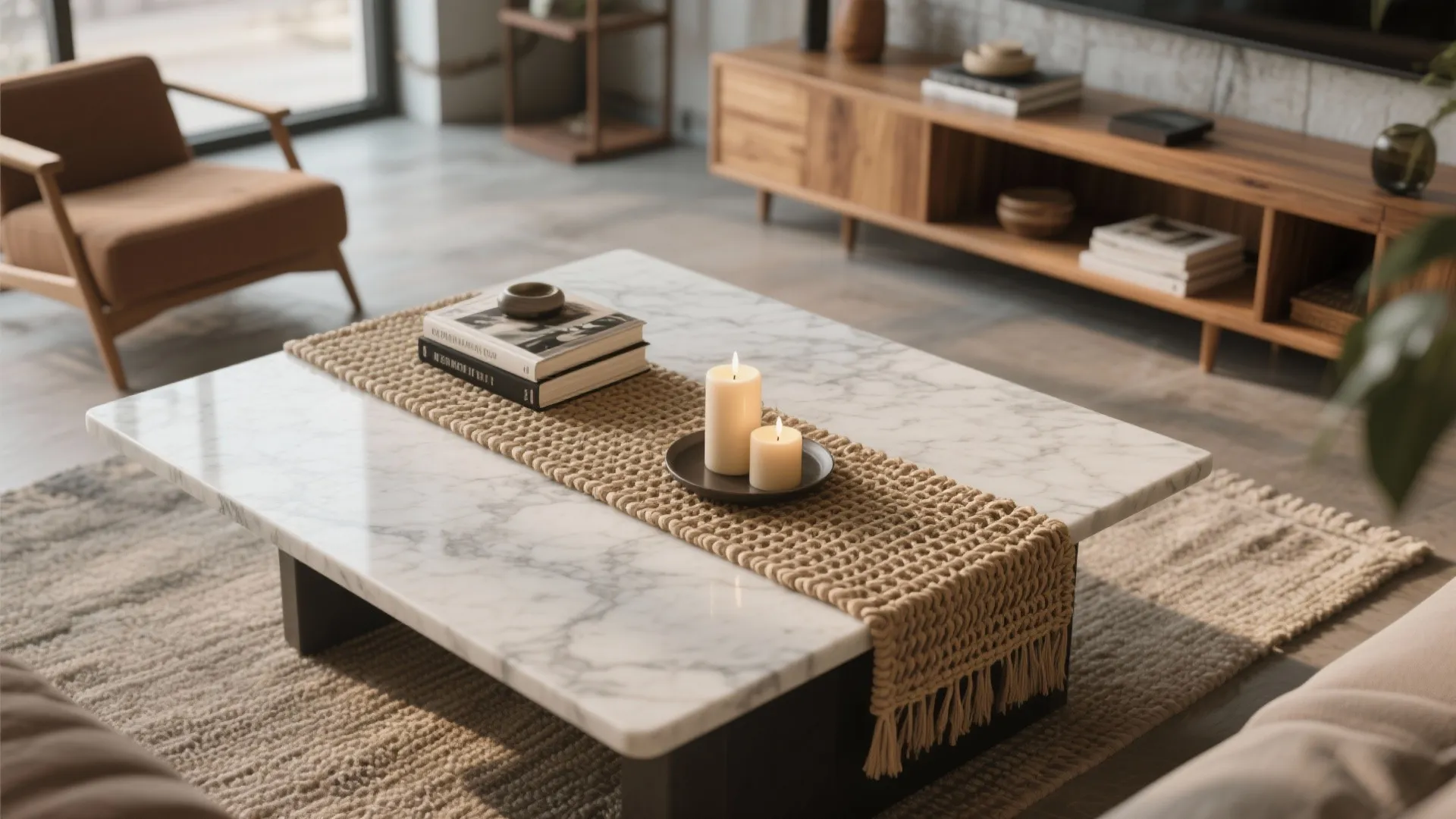 8. Layering with Table Runners or Textiles