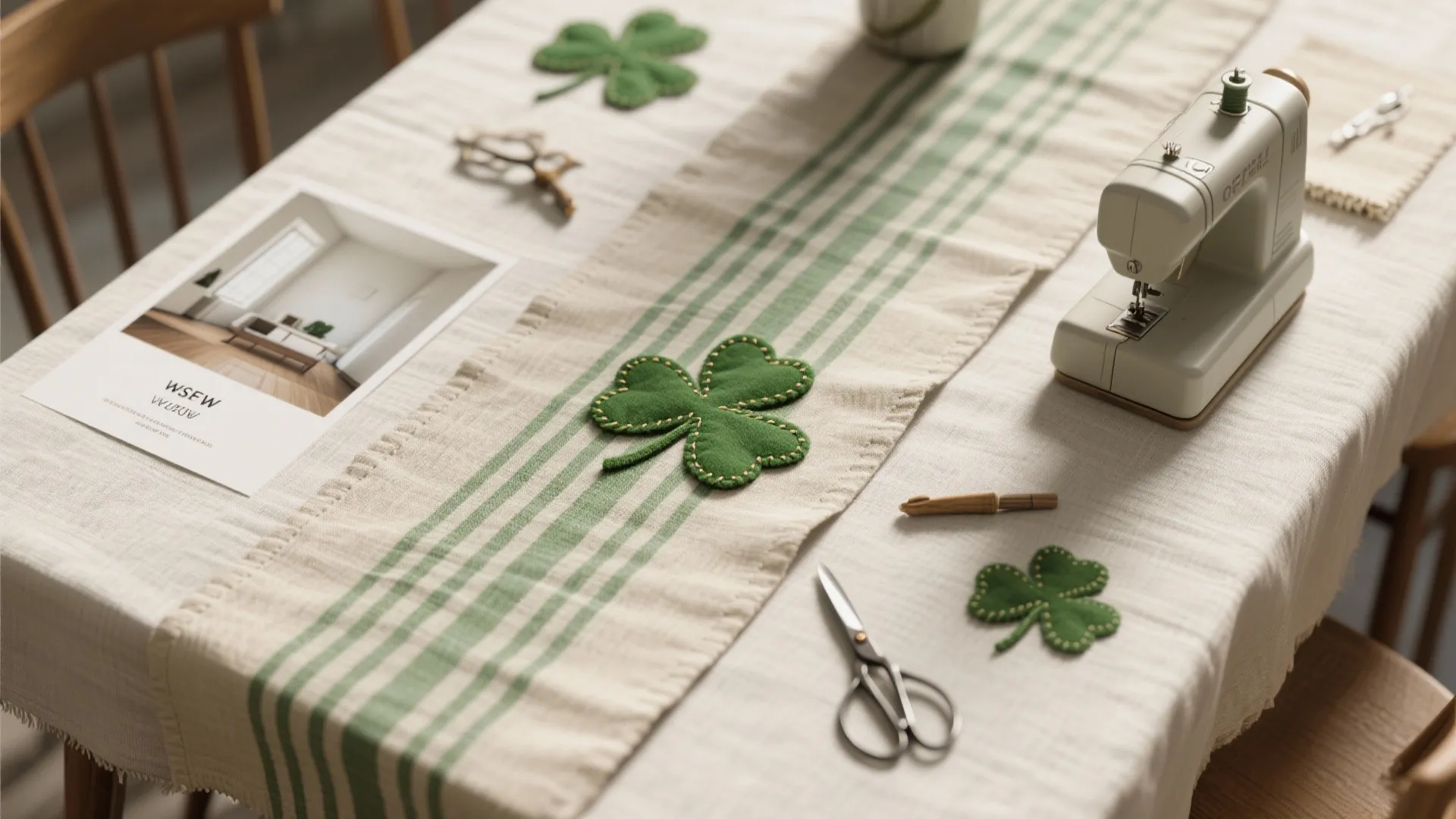 3. Layered Table Runners and Place Mats