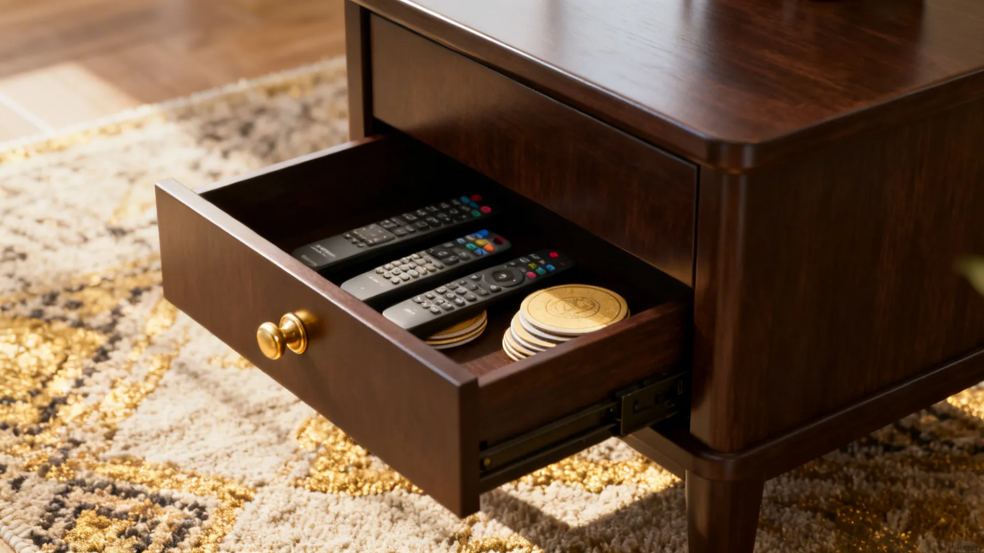 3. End table with drawer