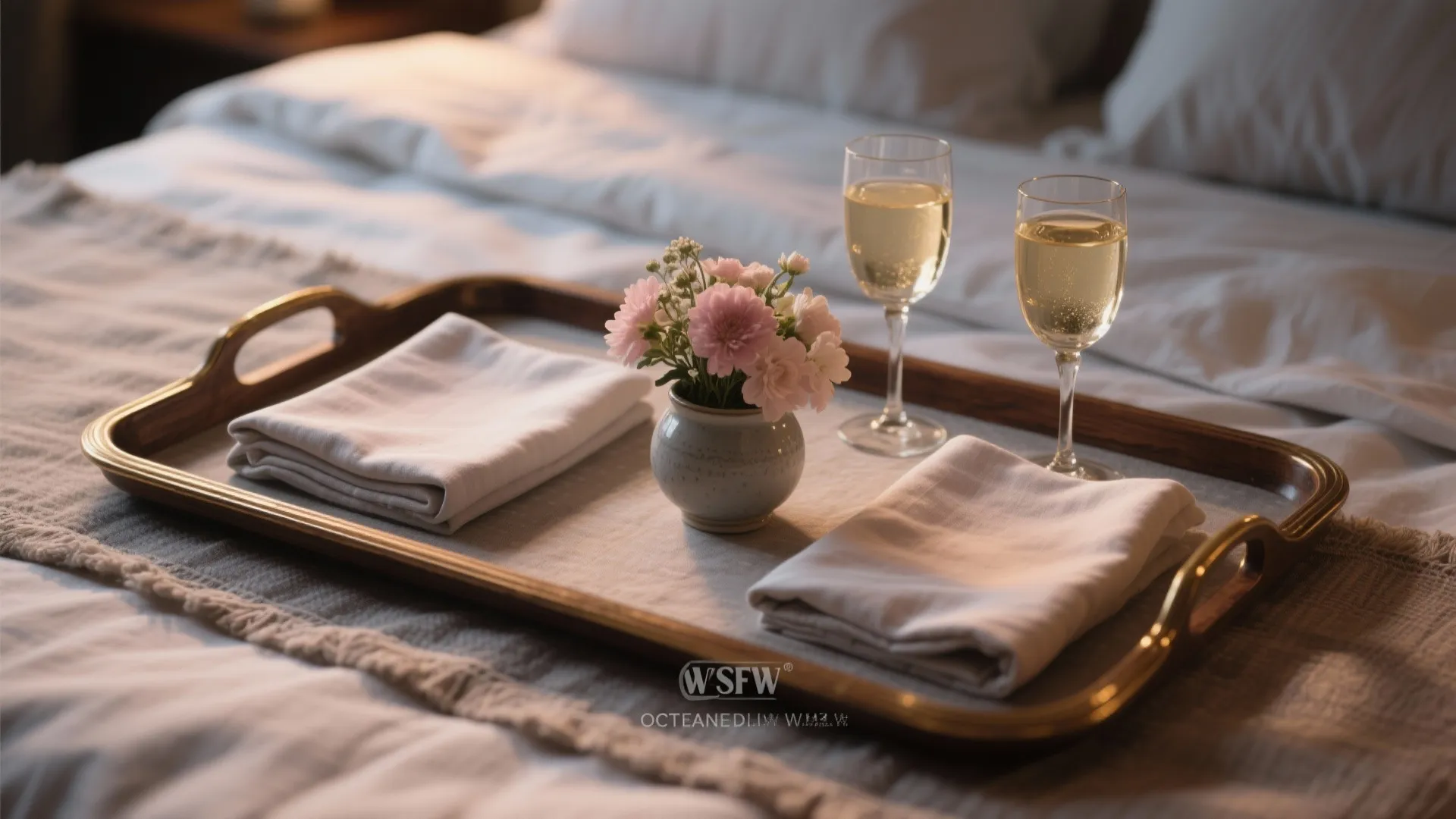 Tablescape for Two (or a Cozy Breakfast-in-Bed Vignette)