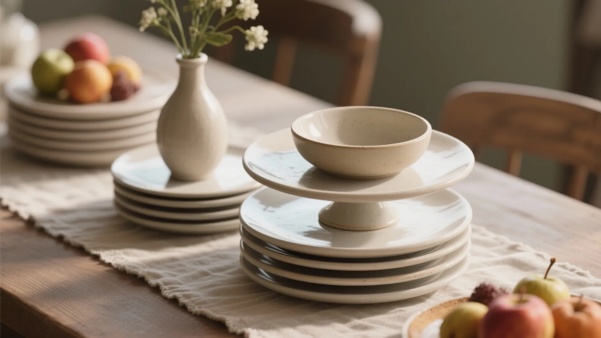 DIY Table Scape with Mixed Heights