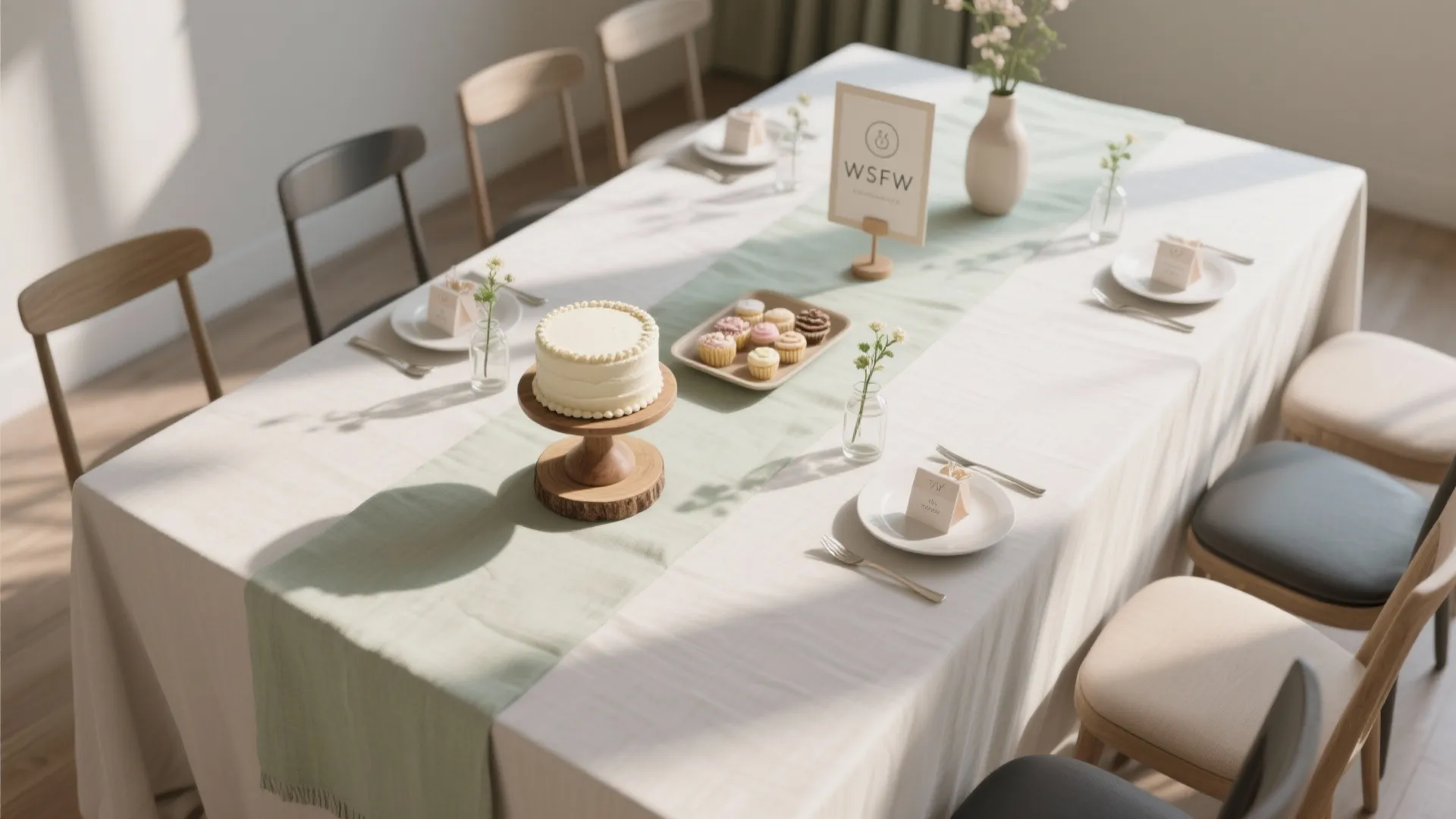 4) Tablescape Essentials that Double as Decor (Risers, Bud Vases, Favor Place Cards)