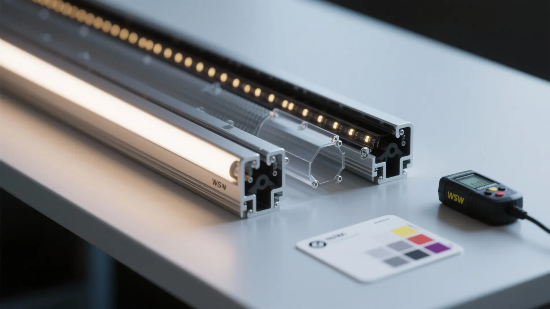 4. Tabletop LED Strip System with Diffuser