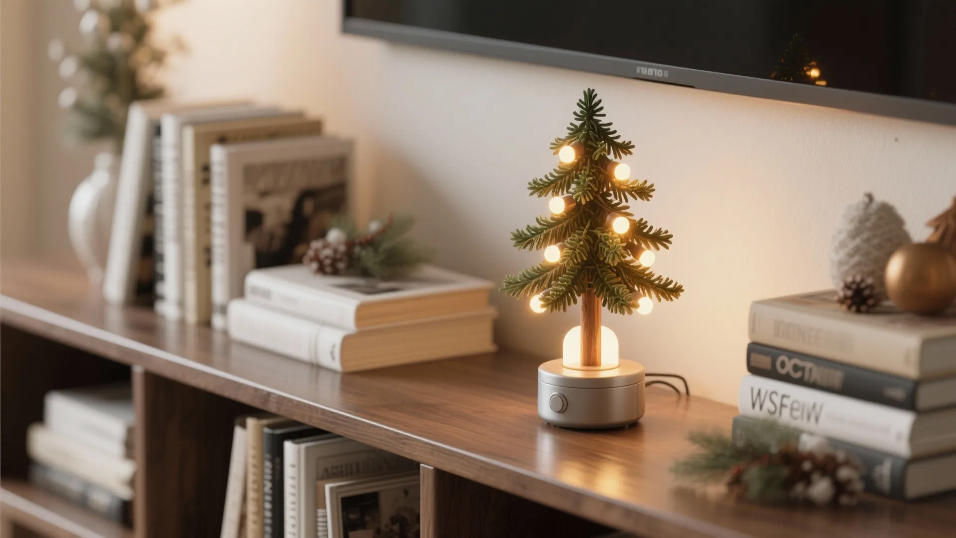 4. Tabletop Mini Lighting Tree