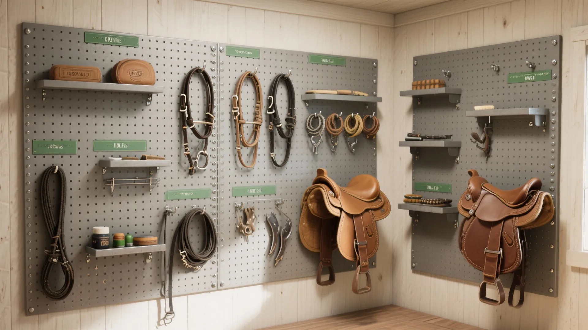 1) Vertical Wall Grids and Peg Systems