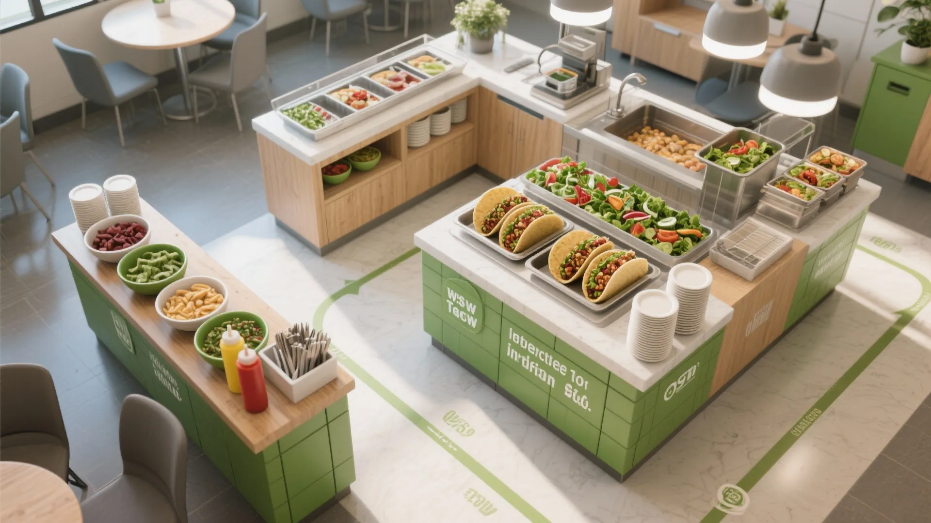 5. DIY Taco or Salad Bar