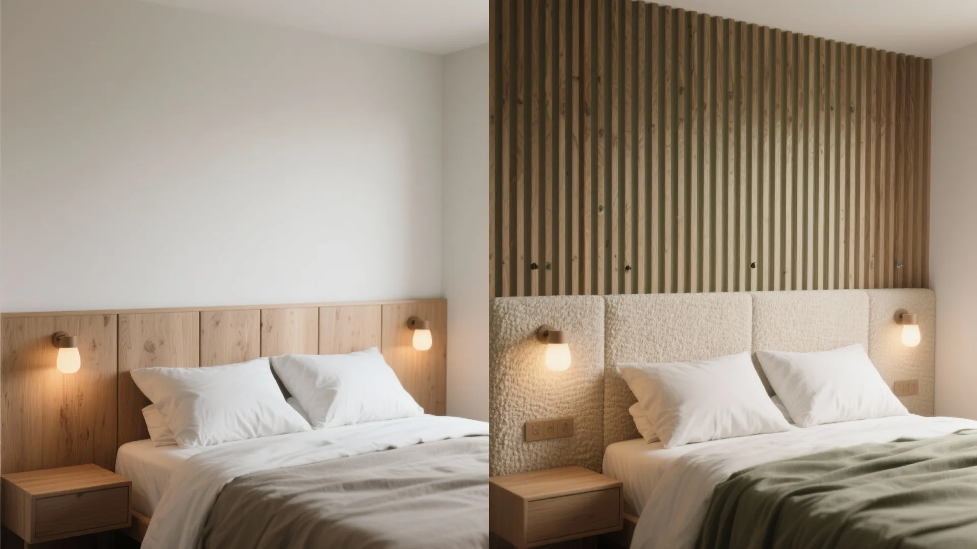 Turn the Headboard Wall into Tactile Art