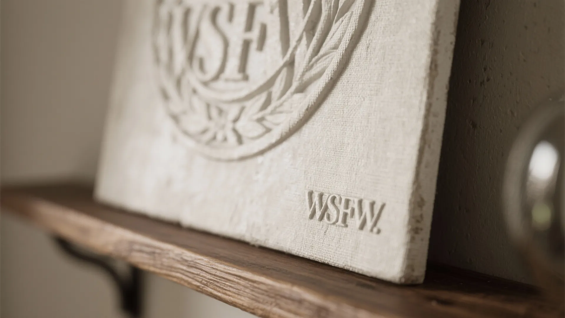 Warm Wood Accents plus Tactile Plaques