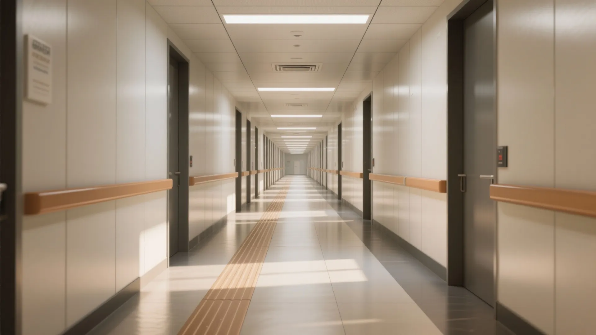 5. Tactile stripes with washable finish