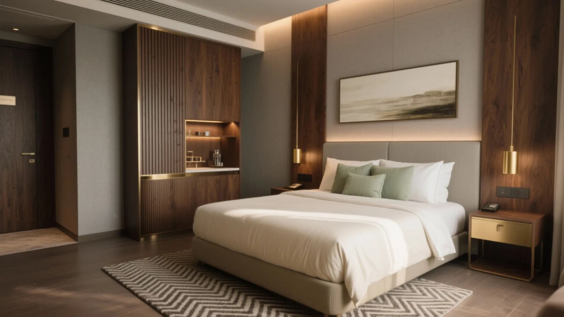 Quiet luxury palette and tactile layers