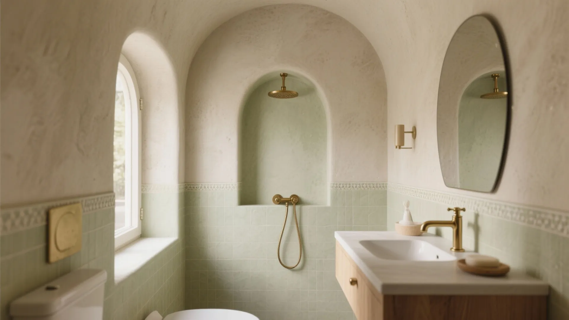 4) High-Moisture Hero: Tadelakt and Lime-Cement Hybrids